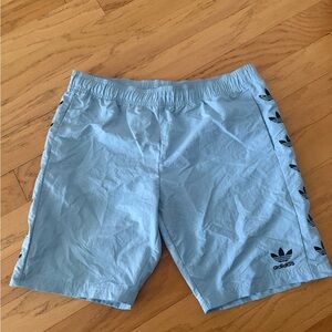 Adidas Sky Blue Athletic Shorts